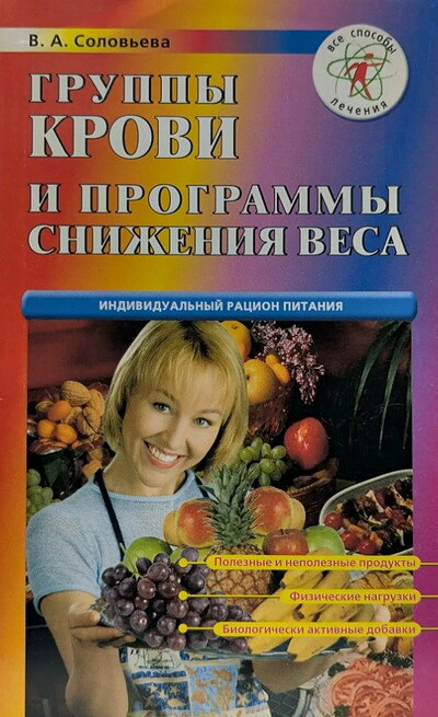 Solov'eva V. Gruppy krovi i programmy snizhenija vesa (used)