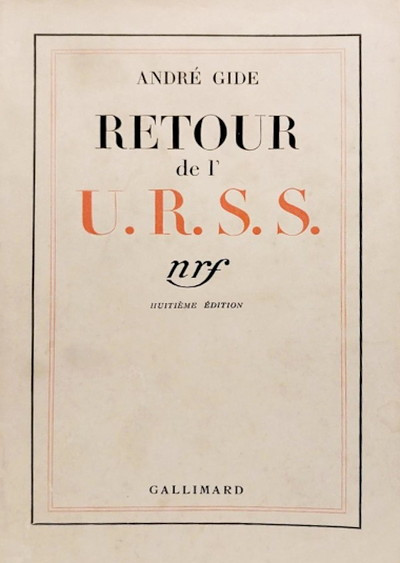 Gide A. Retour de L’U.R.S.S. (used)